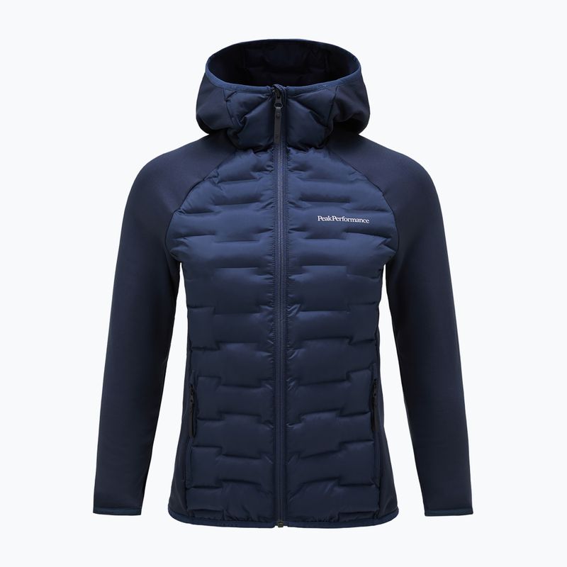 Női Peak Performance Argon Hybrid Hood Hood kék árnyék kabát