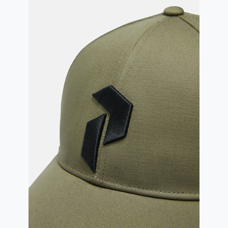 baseball sapka Peak Performance Retro Cap snap green 3