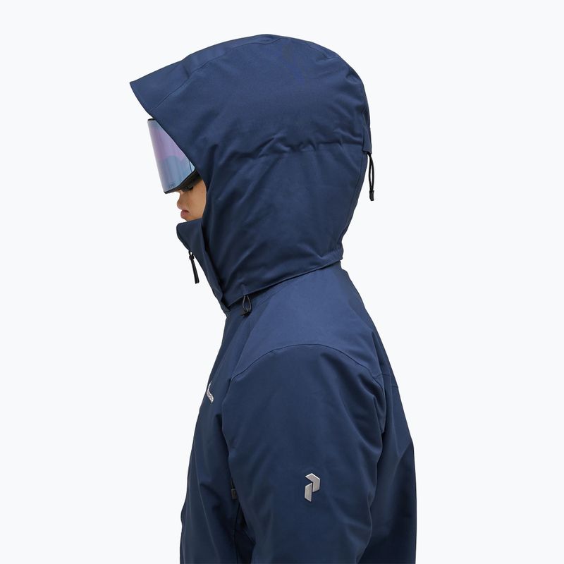 Férfi Peak Performance sí dzseki Maroon kék árnyék 5