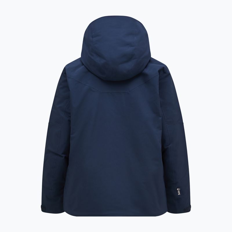 Férfi Peak Performance sí dzseki Maroon kék árnyék 7
