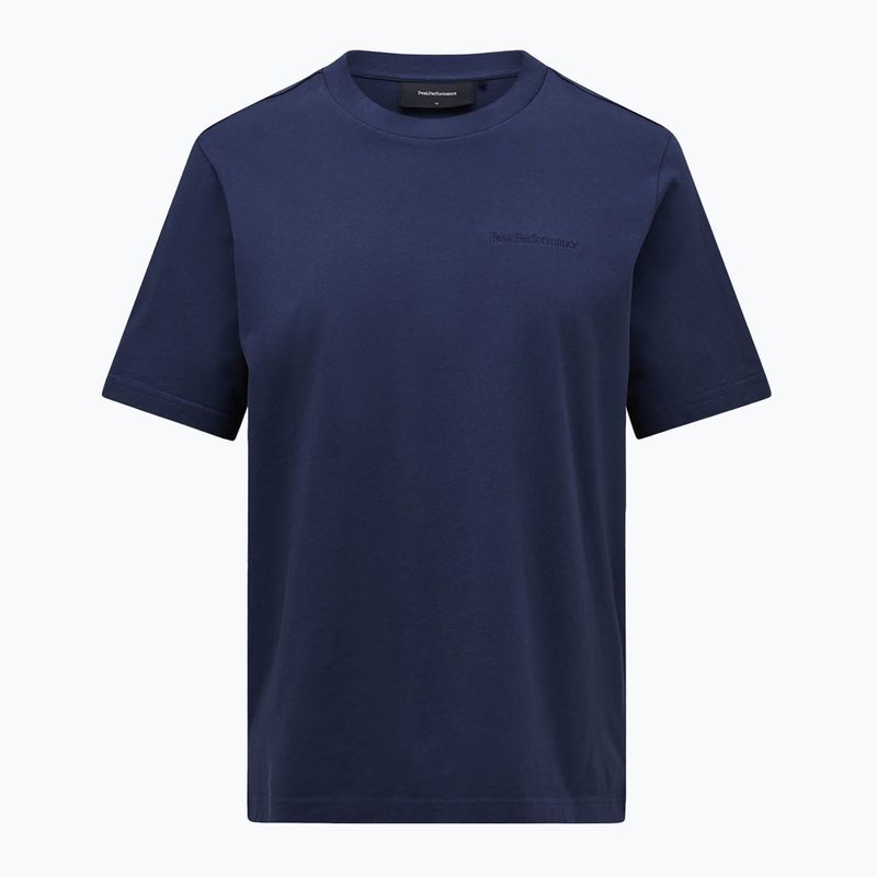 Férfi póló Peak Performance Original Small Logo Tee blue shadow 3