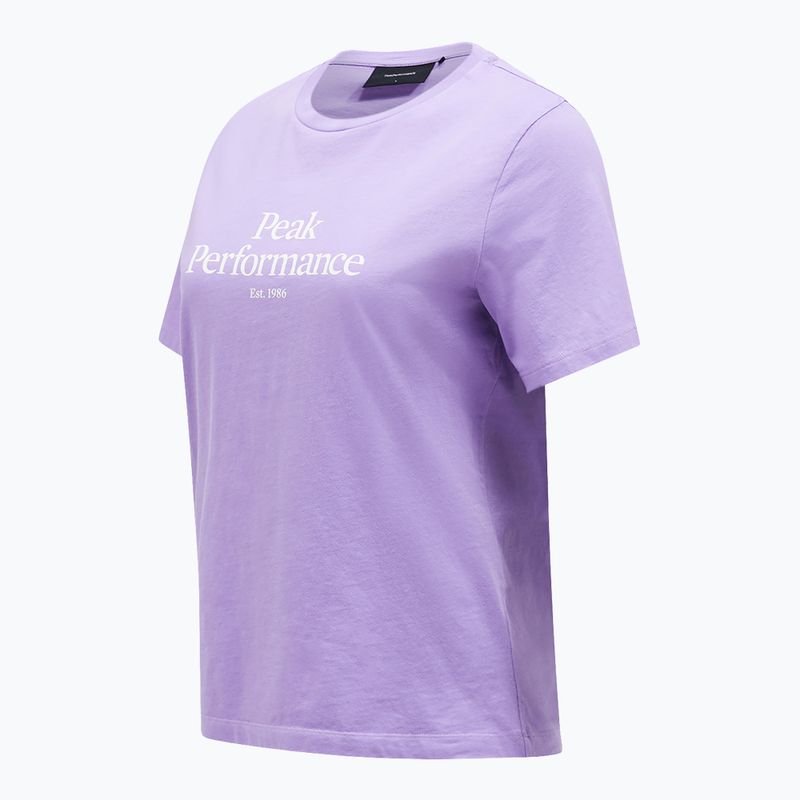 Női Peak Performance Original Tee bougainvillea póló 4