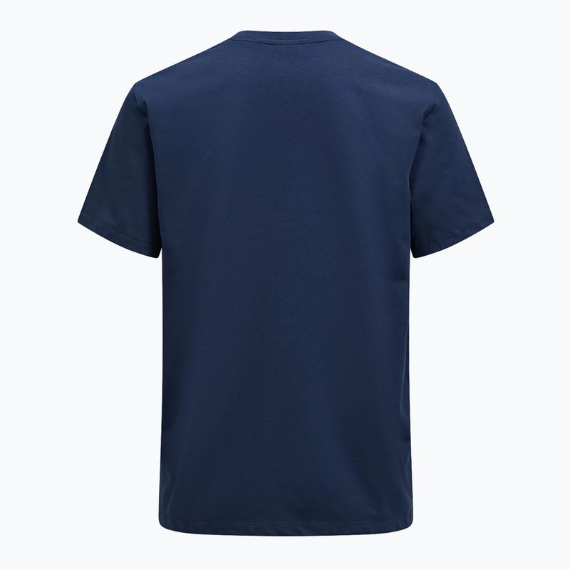 Férfi Peak Performance Explore Logo T-shirt kék árnyék 4