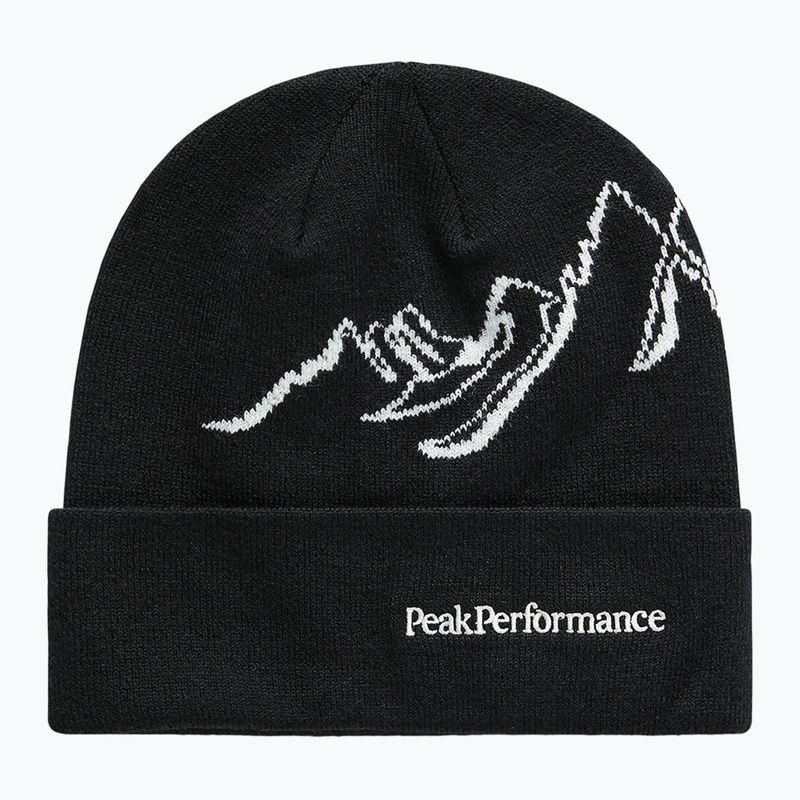 Téli sapka Peak Performance Mountain black / vintage white