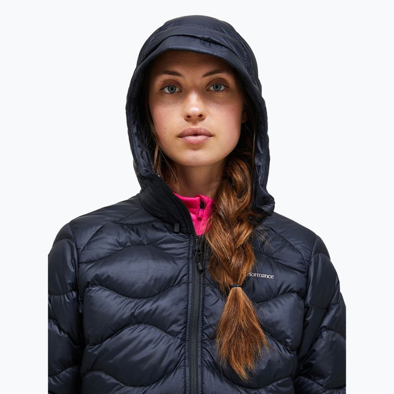 Női pehelykabát Peak Performance Helium Down Hood black 4