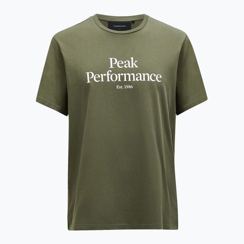 Férfi póló Peak Performance Original Tee pina needle 3