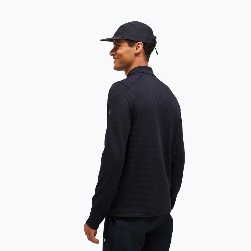 Férfi polár pulóver Peak Performance Trail Polartec Power Grid Half Zip black 2