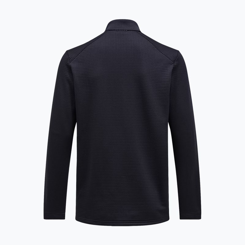 Férfi polár pulóver Peak Performance Trail Polartec Power Grid Half Zip black 5