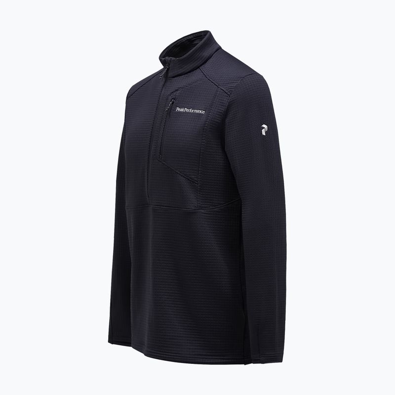 Férfi polár pulóver Peak Performance Trail Polartec Power Grid Half Zip black 6