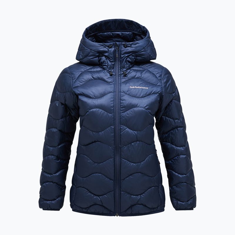 Női pehelykabát Peak Performance Helium Down Hood blue shadow 4