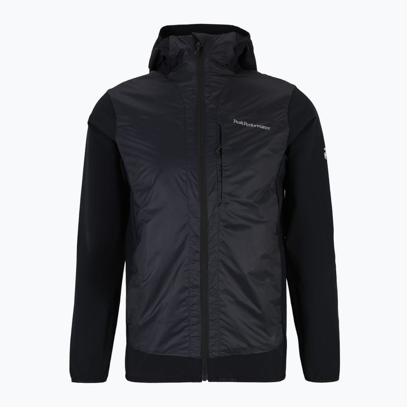 Férfi hibrid dzseki Peak Performance Radiance Hybrid Hood black