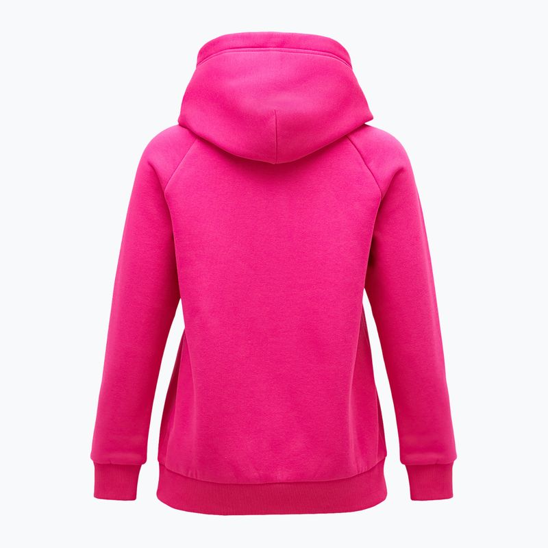 Női pulóver Peak Performance Original Hood beetroot purple 4