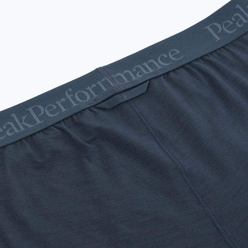 Férfi thermo aktív nadrág Peak Performance Magic Long John kék árnyék 4