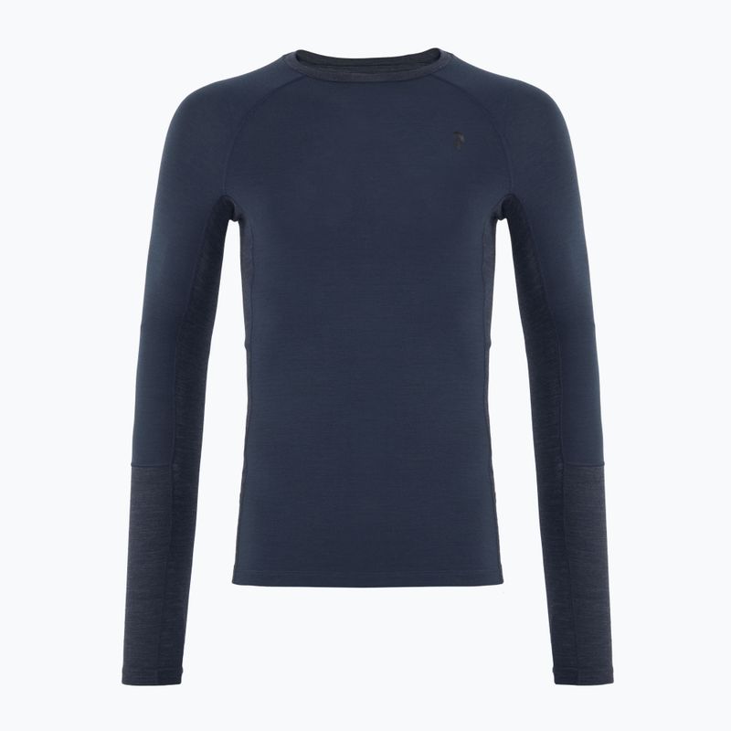 Férfi thermo hosszú ujjú felső Peak Performance Magic Crew blue shadow