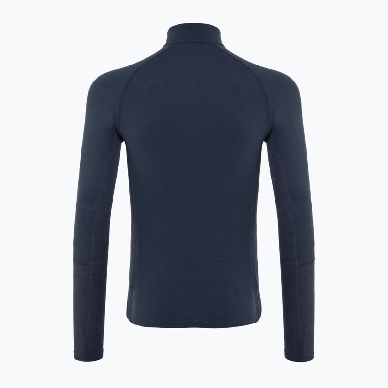 Férfi thermo hosszú ujjú felső Peak Performance Magic Half Zip blue shadow 2