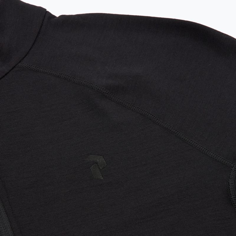 Férfi thermo hosszú ujjú felső Peak Performance Magic Half Zip black 4