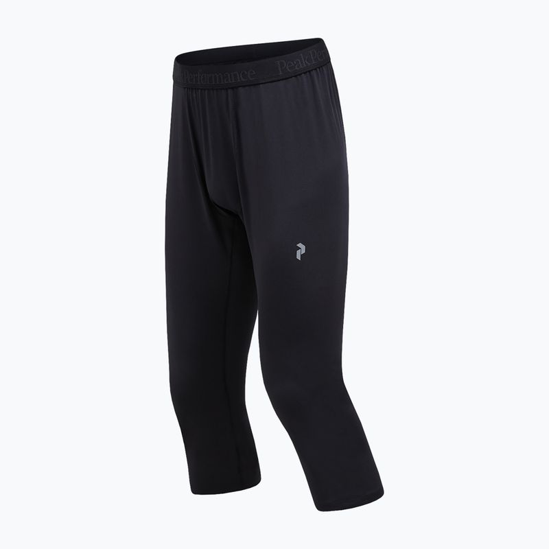 Férfi termikus aktív nadrág Peak Performance Spirit Short John fekete 3