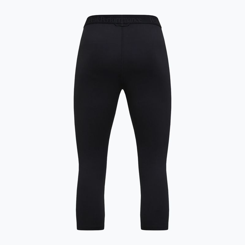 Női thermo leggings Peak Performance Spirit Short John fekete 5