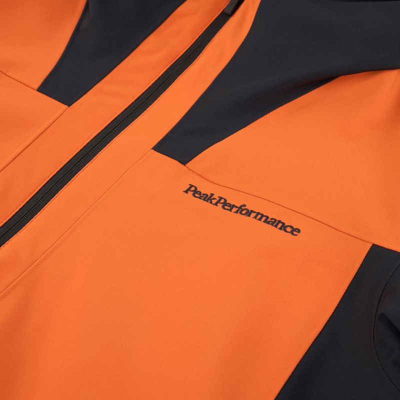 Férfi sídzseki Peak Performance Rider Tech Insulated gold flame/black 3