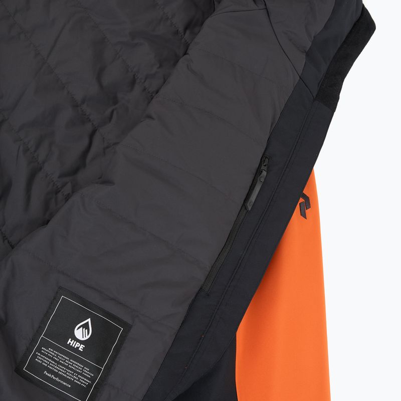 Férfi sídzseki Peak Performance Rider Tech Insulated gold flame/black 6