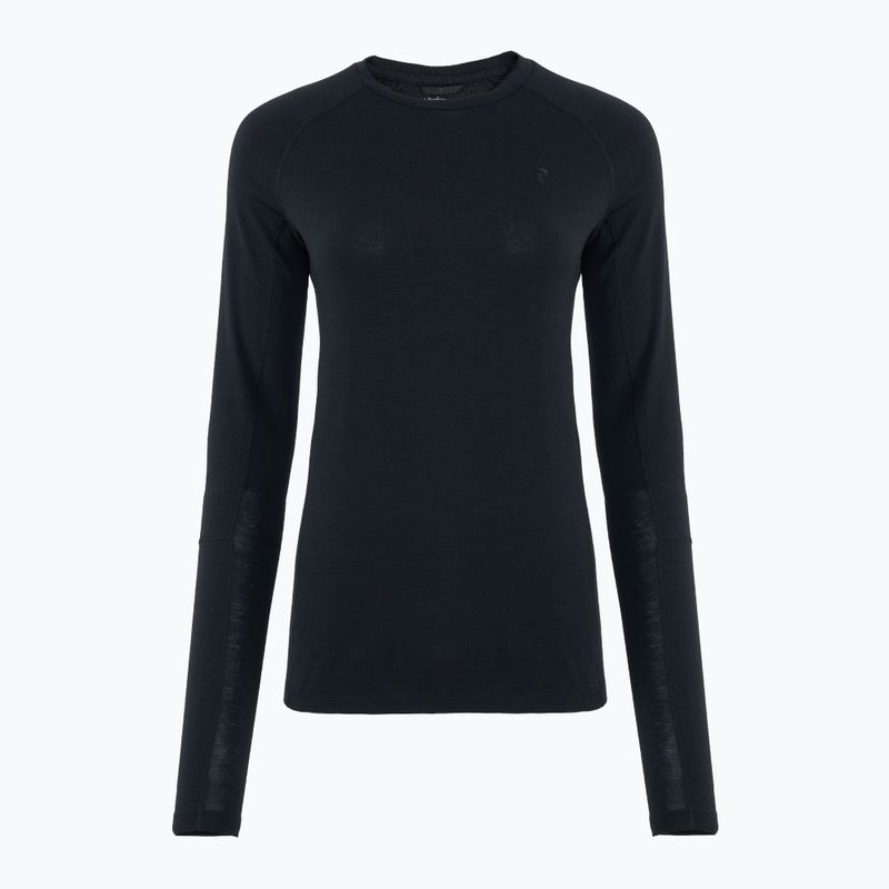Női thermo hosszú ujjú felső Peak Performance Magic Crew black