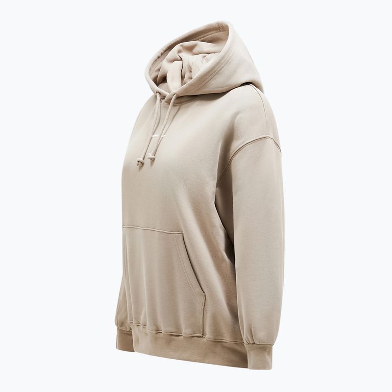 Női Peak Performance Original Terry pulóver avid bézs színben 7