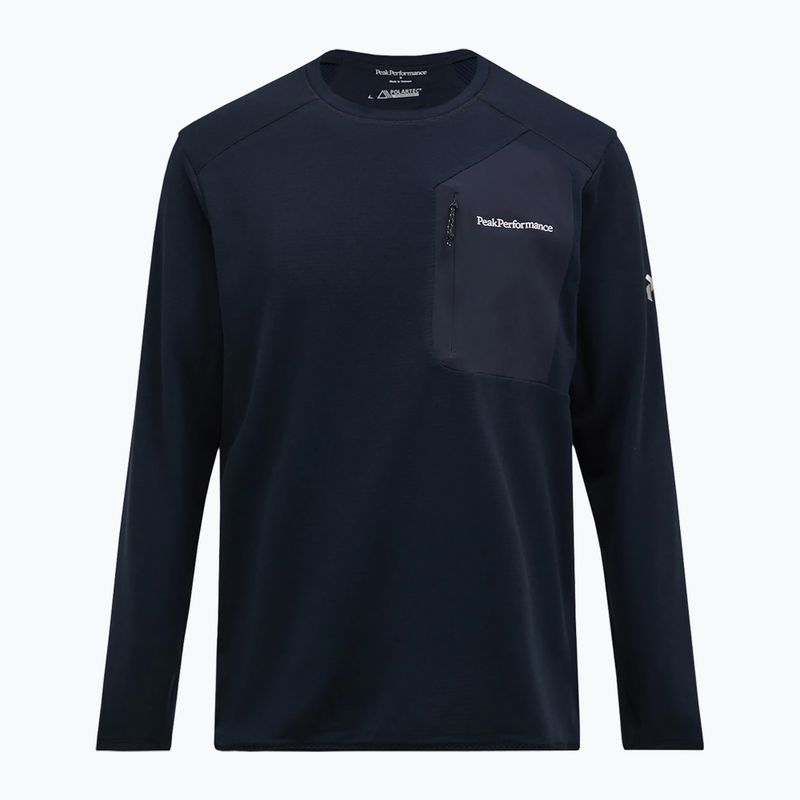Férfi Peak Performance Freelight Polartec Grid melegítőfelső fekete 4