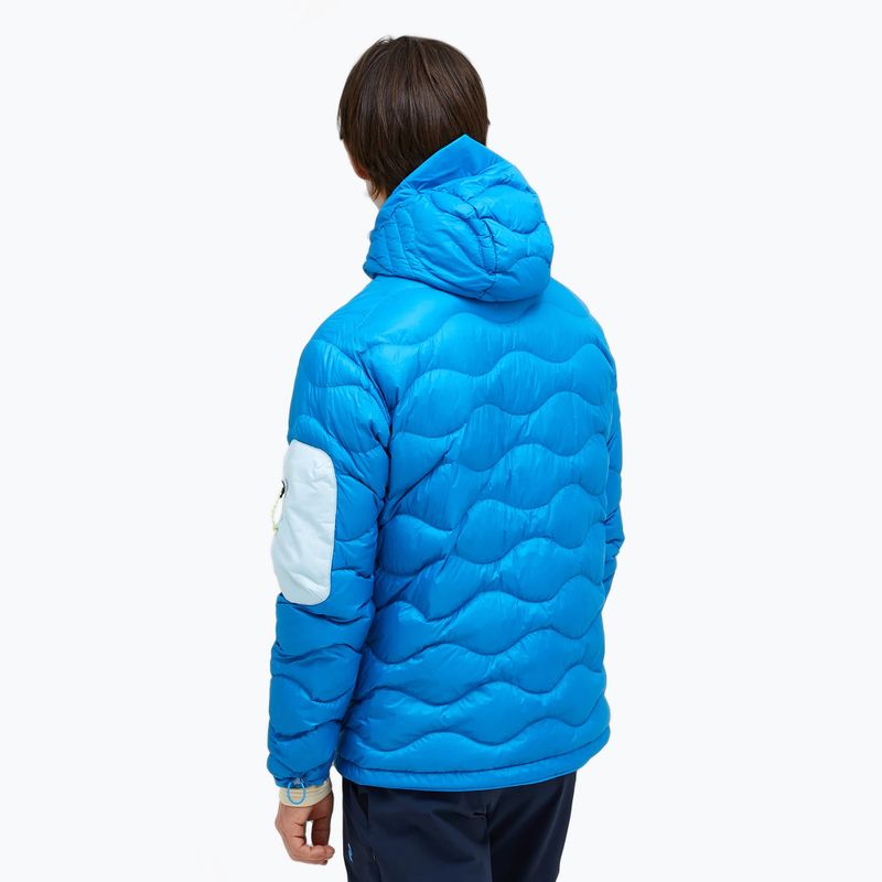 Férfi Peak Performance Helium Utility Down Jacket ragyogó kék/felhő/napfényes adventur 2