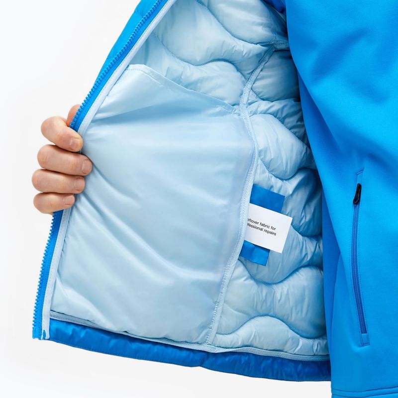 Férfi Peak Performance Helium Utility Down Jacket ragyogó kék/felhő/napfényes adventur 4