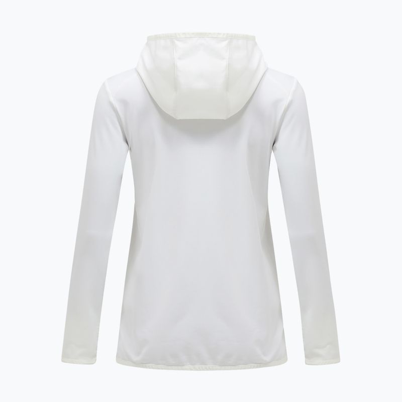 Női túra pulóver Peak Performance Light Zip Hood off white 4