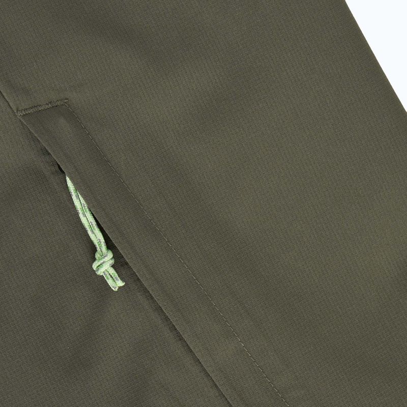 Női Peak Performance Trail Hipe Shell kabát borsmenta/fenyőtű/élénk esőkabát 4