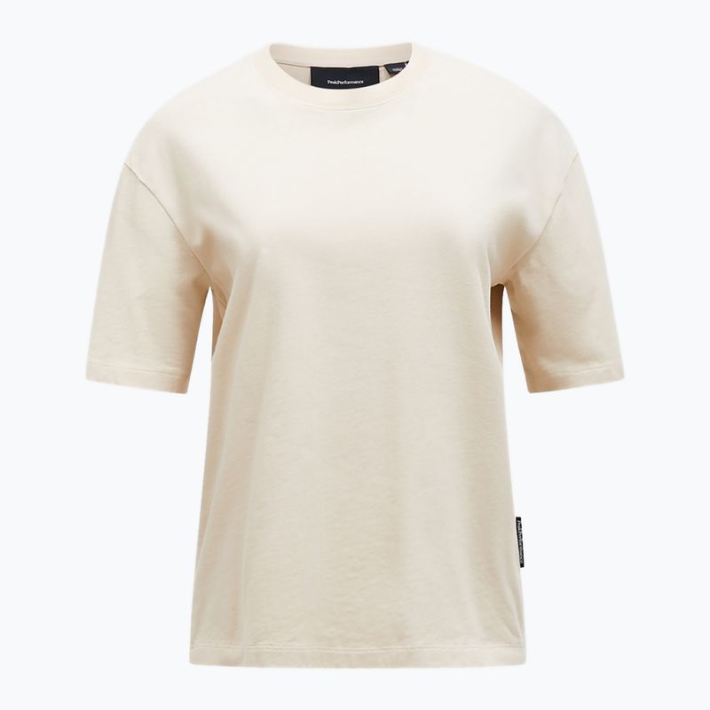 Női Peak Performance Heavy Cotton póló avid bézs női póló