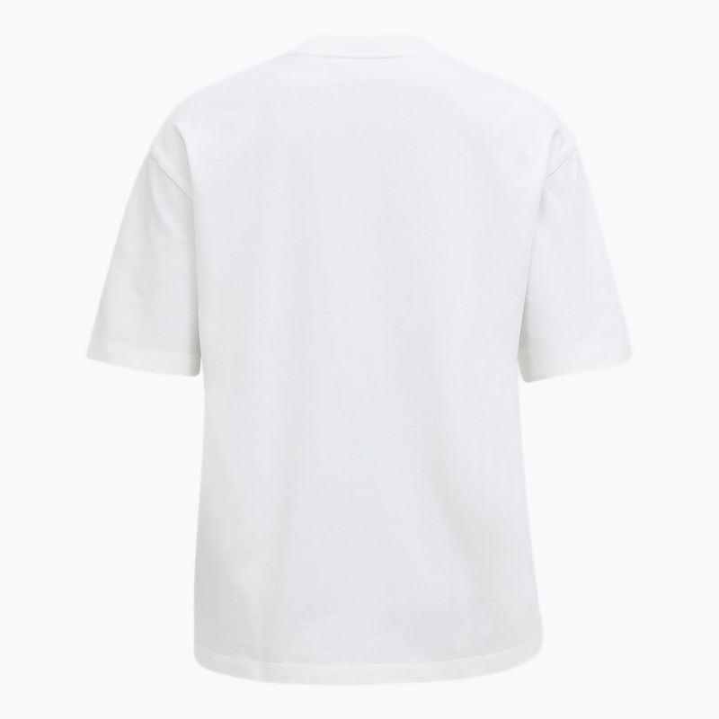 Női Peak Performance Heavy Cotton pamut póló fehér színben 2
