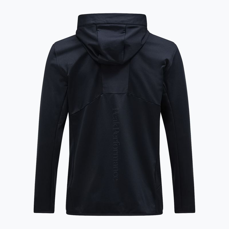 Peak Performance Utility Light Zip fekete/fekete melegítőfelső 2