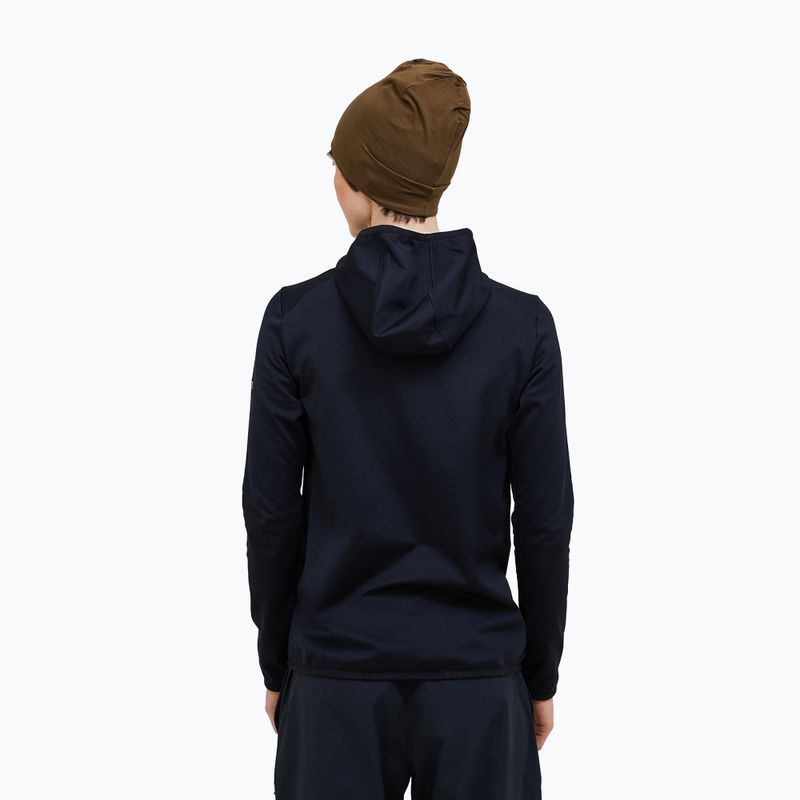 Női túra pulóver Peak Performance Light Zip Hood black 2