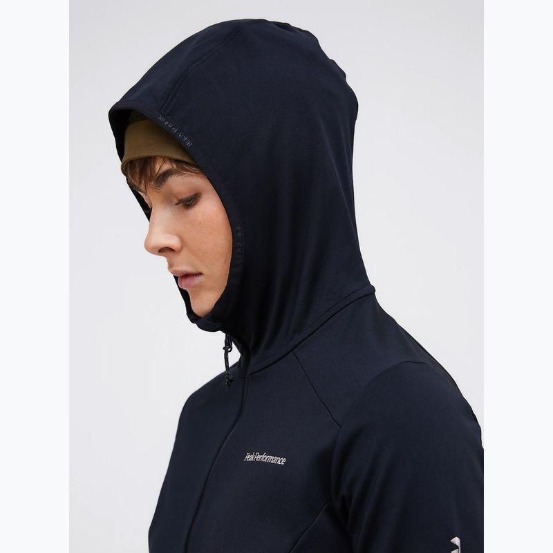 Női túra pulóver Peak Performance Light Zip Hood black 3