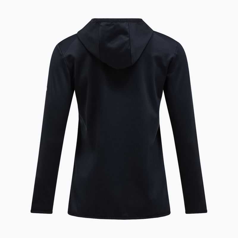 Női túra pulóver Peak Performance Light Zip Hood black 5
