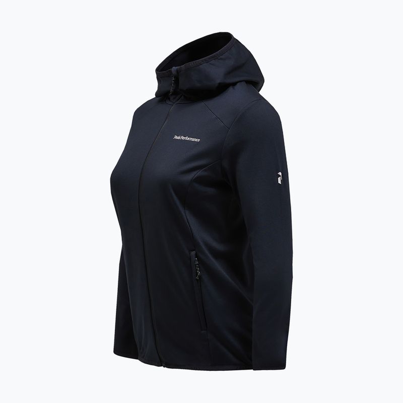 Női túra pulóver Peak Performance Light Zip Hood black 6