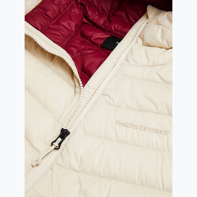 Női pehelykabát Peak Performance Frost Down Hood Jacket Sand Fog 4