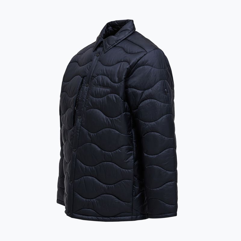 Férfi pehelykabát Peak Performance Helium Synthetic Overshirt Black 3