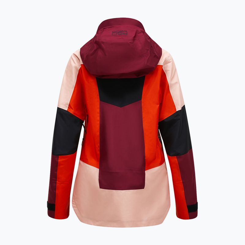 Női síkabát Peak Performance Vertical Gore-Tex Pro Jacket peach fuzz/vertical zenith 2