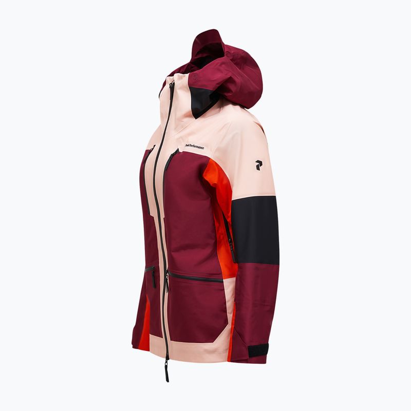 Női síkabát Peak Performance Vertical Gore-Tex Pro Jacket peach fuzz/vertical zenith 3