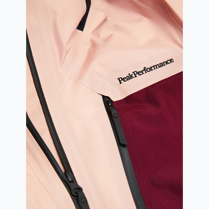Női síkabát Peak Performance Vertical Gore-Tex Pro Jacket peach fuzz/vertical zenith 4