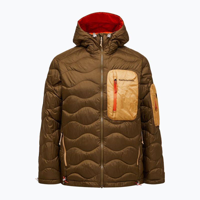 Férfi pehelydzseki Peak Performance Helium Utility Down meadow moss/sierra sand 7