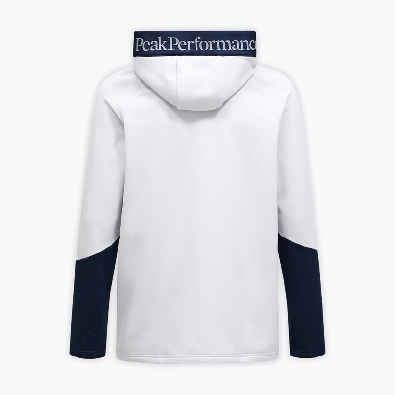 Férfi pulóver Peak Performance Rider Essentials Zip Hood Antarctica/Blue Shadow 2