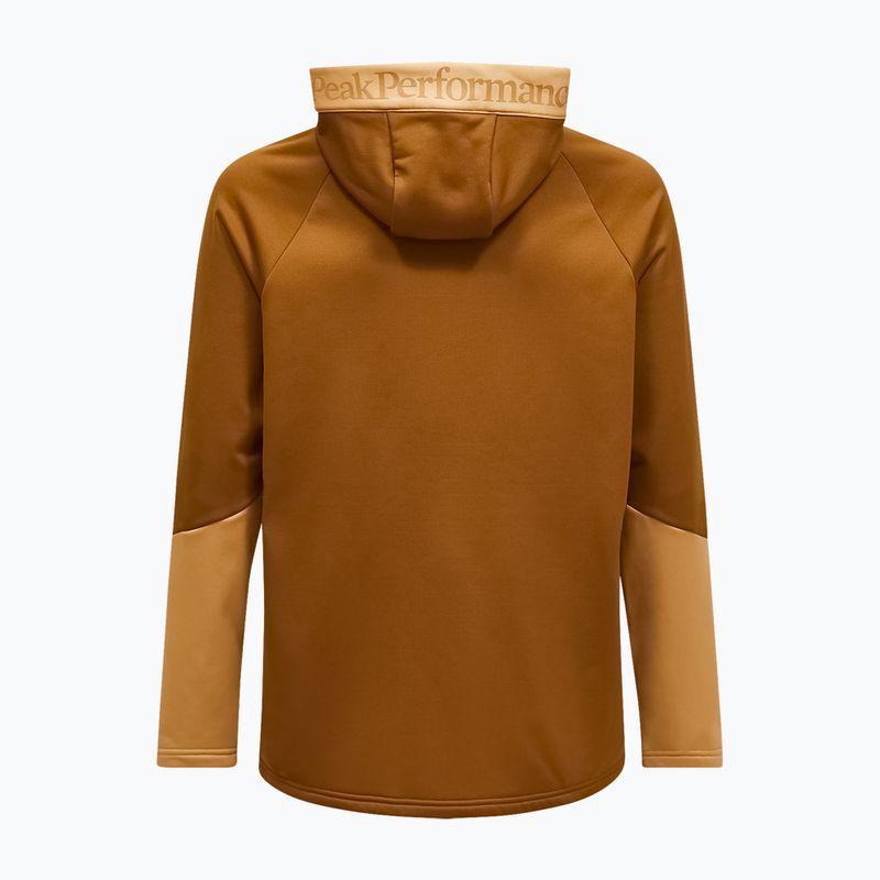 Férfi pulóver Peak Performance Rider Essentials Zip Hood No Color 2