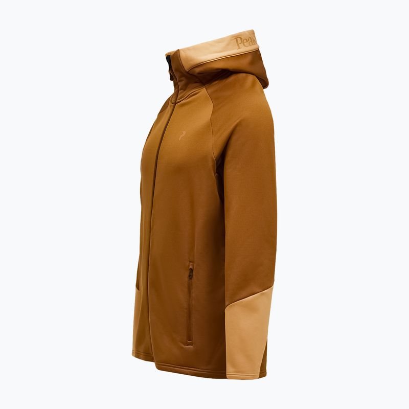 Férfi pulóver Peak Performance Rider Essentials Zip Hood No Color 3