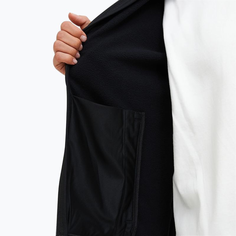 Női kapucnis pulóver Peak Performance Rider Essentials Zip Hood black/black 5