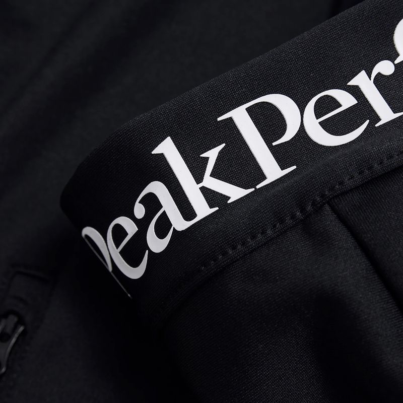 Női kapucnis pulóver Peak Performance Rider Essentials Zip Hood black/black 9