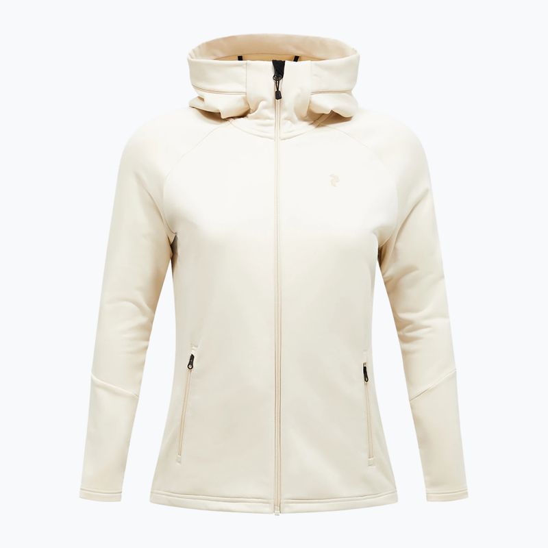 Női cipzáras kapucnis pulóver Peak Performance Rider Essentials Zip Hood sand fog/sand fog 5